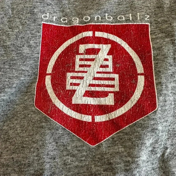 Y2K Dragon Ball Z 2002 Bird Studio Vegito Fusion Gray T Shirt Large USA DBZ. - Picture 2 of 9